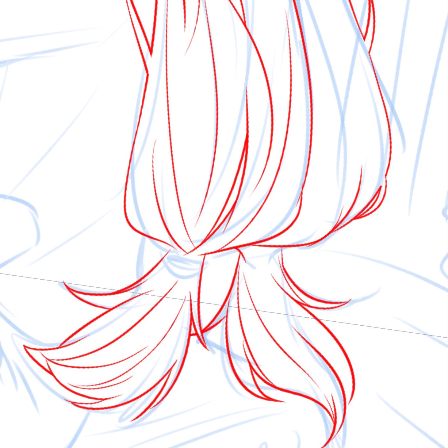 🗒️サイレンスの毛先