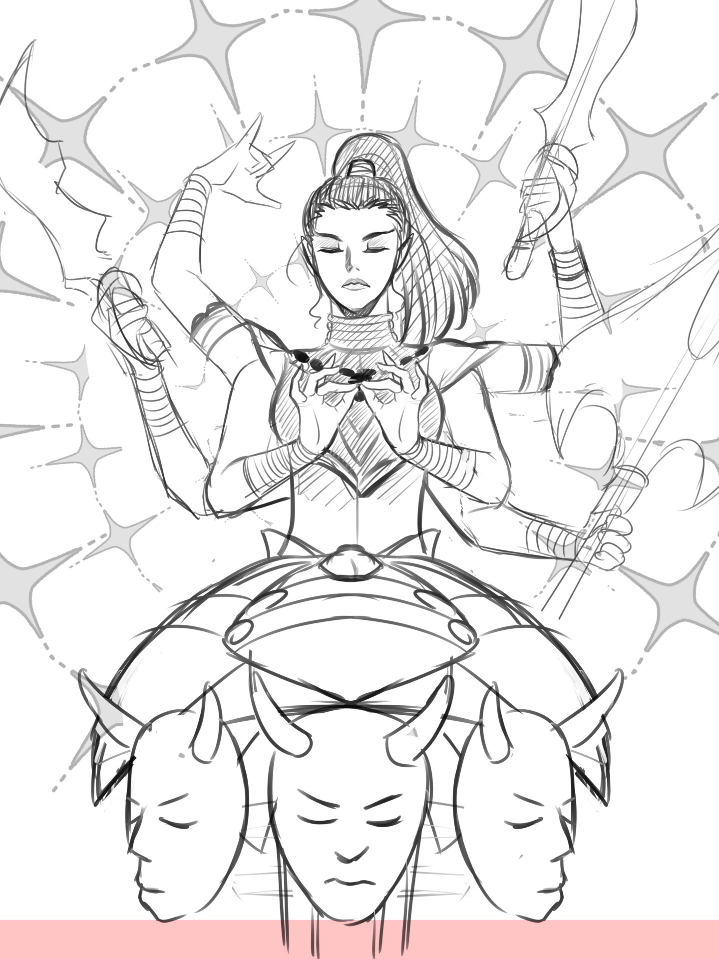 ディーヴァ描くことになっている…