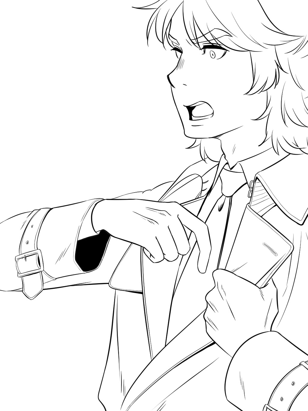 ペン入れ楽しい〜